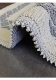 Resim Soffy Doğal Pamuklu Gri & Krem Ayak Paspası Ayak Havlusu 50x70 Cm gri 