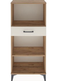 Resim Arges Dolap 2 Raflı Tek Çekmeceli 60x30x134 Çam-aytaşı Çam 