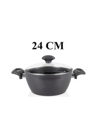Resim Falez Seramik Derin Tencere 24 Cm Füme 