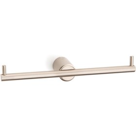 Resim Genel Markalar Pro-tech Ikili Tuvalet Kağıtlığı Saten Renk 31x65x260 Mm 