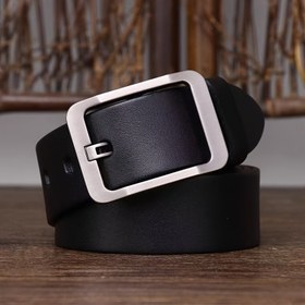 Resim Erkekler için Hakiki Deri Kemer - Ayarlanabilir Alaşım Toka, Spor Tasarım, Klasik Siyah & Kahverengi, Kot ve İş İçin Pürüzsüz Dokusu - Baba veya Eş için İdeal Hediye, Deri Bel Kemeri, Günlük Aksesuar, Şık Aksesuar, Dayanıklı Aksesuar 