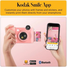 Resim Kodak Smile+ 10MP Anında Kamera ve Bluetooth Fotoğraf Yazıcısı 