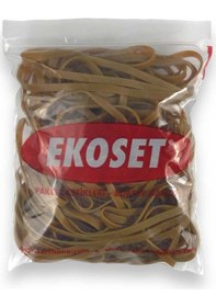 Resim Ekoset Kalın Kasa Lastiği 200 Adet 180 x 5 MM 