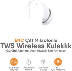 Resim Lucatech Samsung A26 5g / A30 / A30S / A31 / A35 5g Uyumlu Pro Bluetooth Kulaklık 