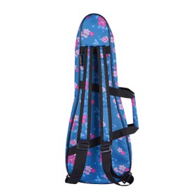 Resim Wagon 04 Serisi Concert Ukulele Çantası - Hibiskus Mavi 