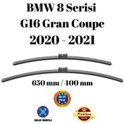 Resim Bmw 8 Serisi G16 Gran Coupe 2020 2021 Uyumlu Ön Cam Silecek Süpürgesi Takımı 650/400mm Silbak Sb2616c 