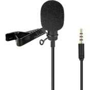 Resim Ayex Akıllı Telefon ve Tabletler Için Ayex Lv-1 Yaka Mikrofonu 3.5 mm (Mic) 