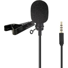 Resim Ayex Akıllı Telefon ve Tabletler Için Ayex Lv-1 Yaka Mikrofonu 3.5 mm (Mic) 