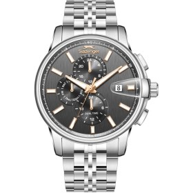 Resim Sl.09.2551.2.04 Fonksiyonlar Aktif Çelik Kasa 10 Atm Suya Dayanıklı Metalik Renk Erkek Kol Metalik 