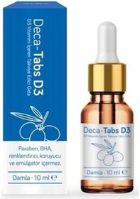 Resim Deca Tabs D3 Damla 10 ML 