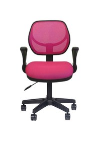 Resim Zentra 804 File Çalışma Koltuğu Plastik Ayak Pembe 