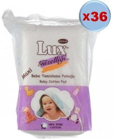 Resim LUX Maxi Bebek Temizleme Pamuğu 60 Lı 36 Adet 