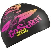 Resim Mad Wave Genç Silikon Bone Surfer, Siyah Çok Renkli 