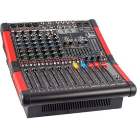 Resim Magicvoice 8 Kanal 2X650 W Usb-Bluetooth Power Mixer Anfi Mv-A800 