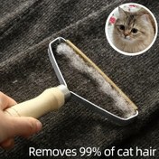 Resim Kediler ve Köpekler için Tüy Temizleme Fırçası, 1 Paket - Dayanıklı Metal Malzeme, Kedinin Tüylerinin %99'unu Etkili Bir Şekilde Temizler, Mobilya ve Giysiler İçin İdeal, Tüm Kürk Tipleri İçin Uygundur 