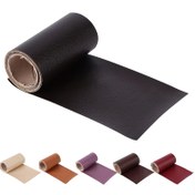 Resim Kendinden yapışkanlı sahte deri tamir bandı, 10.01 x 137.16 cm - Koltuk ve Kumaş Yama Kiti, Peel & Stick için Hızlı Çözümler, Dayanıklı Kumaş Malzemesi, Koltuklar ve Koltuk Yama Kiti için İdeal, Koltuk Tamir Kiti|Vintage Tarz|Canlı Baskı, Koltuk Tamir Kiti 