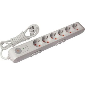 Resim Viko 6'lı 5 Mt Anahtarlı Multilet Priz 