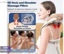 Resim Şarjlı Boyun, Kol, Omuz ve Bacak Masaj Aleti Derin Doku 