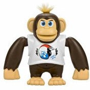 Resim Chimpy Robot Beyaz T-Shirtlü 