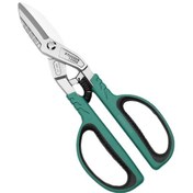 Resim Xindoker 12 İnç Amerikan Tipi Yüksek Sertlikli Karbon Çelik Teneke Kırıcı - Kolay Kullanım, Kaymaz Plastik Saplı Endüstriyel Makas 