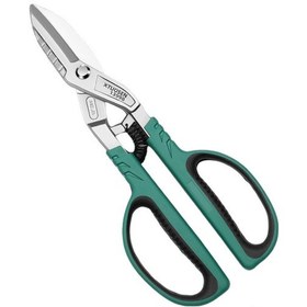 Resim Xindoker 12 İnç Amerikan Tipi Yüksek Sertlikli Karbon Çelik Teneke Kırıcı - Kolay Kullanım, Kaymaz Plastik Saplı Endüstriyel Makas 