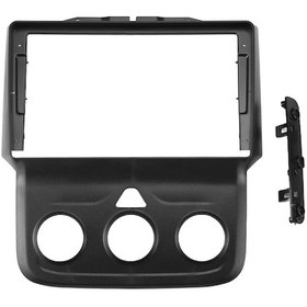 Resim Crackedice 9 İnç Araba Radyo Kurulum Dvd Gps Mp5 Dodge Ram İçin Fasya Çerçevesi 
