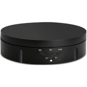 Resim Lumaworld 3 Hızlı Usb Güçlü Döner Sergi Standı 22 05lb Kapasiteli Siyah Siyah 