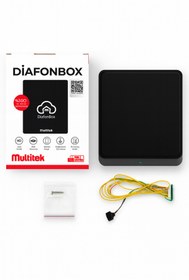 Resim Multitek DiafonBox Plus,Binanıza takın, ziliniz çalınca daire sakini cebine görüntülü arama gelsin 