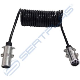 Resim SERTPLAS ELEKTRİK KABLOSU-7 Lİ METAL 4,2 MT (ES3809) S TİP - SERTPLAS-ES3809FZ42 