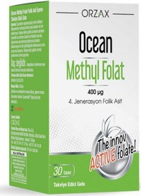 Resim Ocean Methyl Folat 30 Tablet 