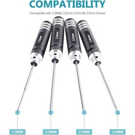 Resim Novahub Brdrc 4'ü 1 Arada Drone Aleti, T6/t9 Tornavida Siyah Çok Renkli 