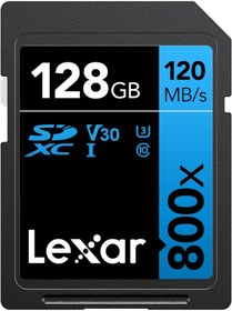 Resim Genel Markalar SÇNA High-Performance 800x SD Kart 128GB, Hafıza Kartı SDXC UHS-I BLUE Serisi, 120MB/s'ye Ka 