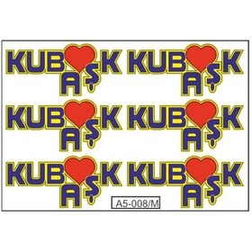 Resim Sevenkardeşler Küba A5 Sticker 014 Tek Paket Çoklu Sticker 