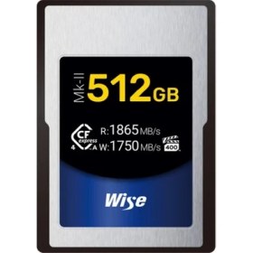 Resim Wise Advanced 512GB Cfexpress 4.0 Type A Hafıza Kartı 