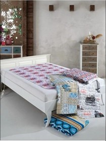 Resim Palmiye Tek Kişilik Elektrikli Battaniye Süngerli Diğer 