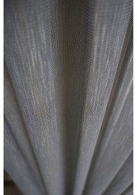 Resim Keten İçeren Tül Perde Doğal Natural Ütü İstemez Salon Oturma Odası Yatak Odası Antre Siyah 