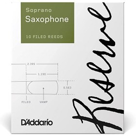 Resim Daddario Woodwinds Reserve DIR1030 Soprano Saksafon Kamışı No: 3 