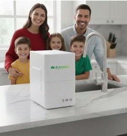 Resim Alkasen Alkali Mineralli Pompasız 6 Aşamalı Su Arıtma Cihazı 