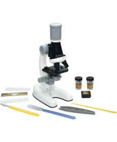 Resim MCM Group KM-1012A-1 1013A-1 Işıklı Objektif Bilim Mikroskopu 