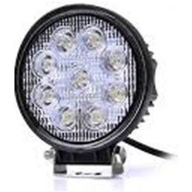 Resim Projektör Çalışma Lambası Yuvarlak 9 Led 27 Watt 