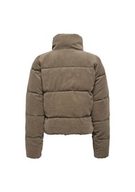 Resim Only Dolly Corduroy Puffer Dik Yaka Taba Kadın Mont 15304768 Taba 