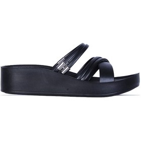 Resim Ayakcenter 1407 Voga Siyah Kadın Düz Terlik Siyah 