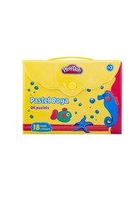 Resim Play-Doh Pastel Boya Çantalı 18 Renk Play-Pa006 N11.6852 