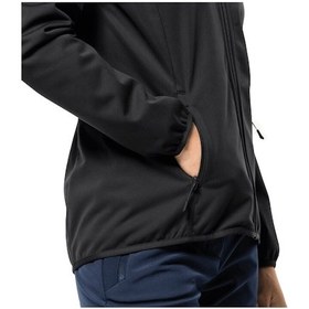 Resim Jack Wolfskin Windhain Hoody W Kadın Ceket-siyah Siyah 