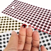 Resim 100 Adet 3D Bionik Göz Balık Yemi, Bağlama Malzemesi, Balıkçılık Aksesuarları 