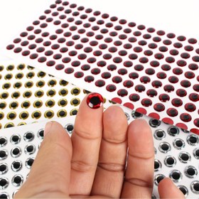 Resim 100 Adet 3D Bionik Göz Balık Yemi, Bağlama Malzemesi, Balıkçılık Aksesuarları 