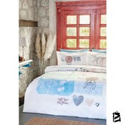 Resim Özdilek Nevresim Takımı Rnf Ck Dream Love Mavi 