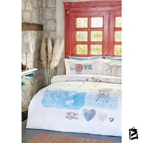 Resim Özdilek Nevresim Takımı Rnf Ck Dream Love Mavi 