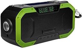 Resim Çok Fonksiyonlu Radyo, 5000Mah Büyük Kapasiteli Pil, AM/FM ile Ev ve Dış Mekan Acil Ekipmanları, Açık Hayatta Kalma ve Aile Acil Durumları için Uygun, Yeşil 