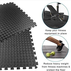 Resim Poieerf 36 Paket Egzersiz Mat Eva Köpük Gym Mat Spor Salonu Ekipmanı Için Döşeme Paspasları Egzersiz Yoga Kamp Çocuklar Oyun Odası (Yurt Dışından) 